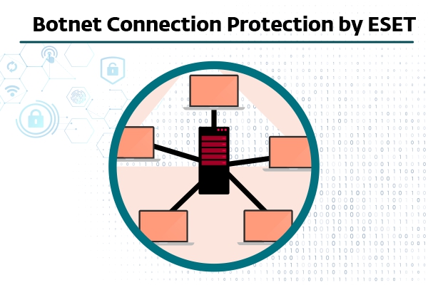 Botnet connection protection by ESET